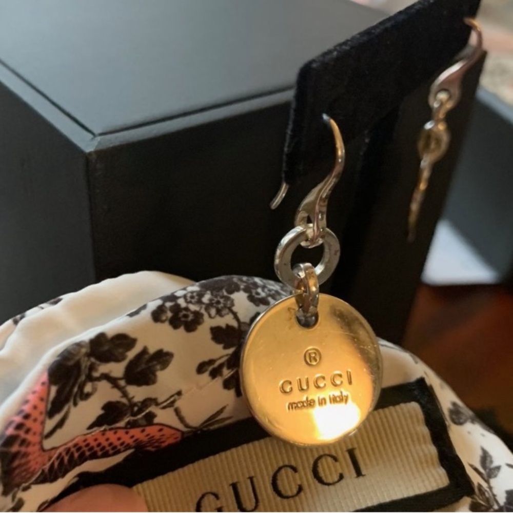 Pair of silver 925 Gucci Earrings! 💥 - Picture 9 of 12